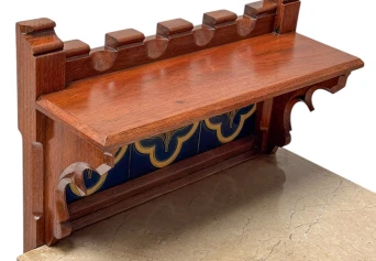 Two Arts & Crafts Nightstands by Gustave Serrurier-Bovy, 1900s